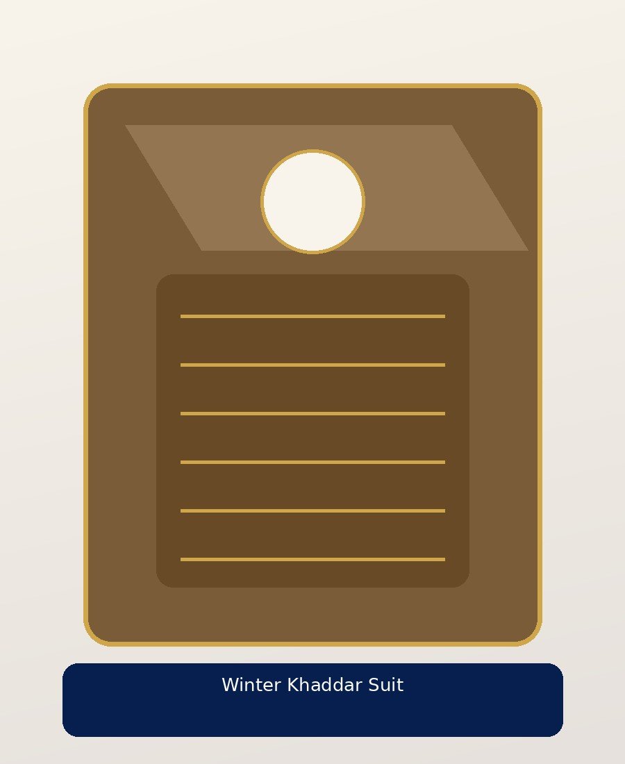 Winter Khaddar 3 Piece