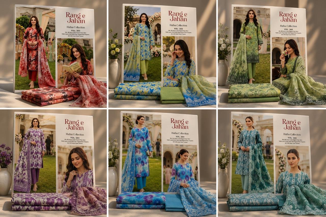 Range E Jahan by Hafsa Collection